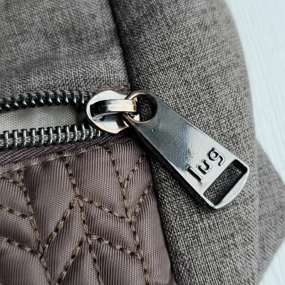 Lug Gray Heathered Slider Crossbody Purse - Picture 3 of 12